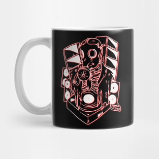 Vinyl Gas Mask Mug